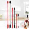 Conjunto de 3 Peças de Espátulas Criativas Mini de Silicone de Dupla Ponta Pequena da Zhenghui Cosmetics para Raspagem de Geleia