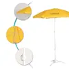 (Impermeable y Resistente a los Rayos UV) Sombrilla de Playa de Poliéster de 140g, Sombrilla de Exportación