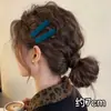 Grampo de Cabelo com Flocagem Outono Inverno para Mulheres 2026 Novo Estilo Franja Lateral BB Clips Clips de Testa de Alta Qualidade Acessórios de Cabelo Grampos de Cabelo