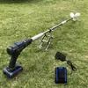 Hélice Motor Fuera de Borda Batería de Litio Portátil Hélice Bote Inflable Bote de Goma Motor Fuera de Borda de Plástico Taladro Eléctrico Remo
