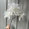 Comércio Exterior Transfronteiriço Série Branca Flores Artificiais de Casamento Decorações de Casamento para Hotel Decoração de Casa Flores Artificiais Atacado