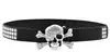 Cinturón de Cuero Nuevo de Moda con Diseño de Calavera Personalizado, Hebilla de Presión Estilo Punk Cinturón Casual para Jóvenes, Disponible al por Mayor