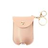 Fábrica eBay transfronterizo nuevo Pu imitación cuero portátil set de botellas de desinfectante de manos bolsa con borla colgante llavero colgante