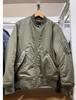 Chaqueta bomber acolchada de béisbol estilo militar japonesa, con cuello alto, para hombre y mujer, otoño e invierno, 470060