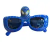 Gafas de Hombre, Gafas de Sol Polarizadas Telaraña, Gafas Suaves Anti-UV, Gafas de Niños de Moda de Silicona Dibujos Animados Spider-Man para Niñas