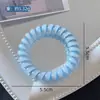 Coleção 2026 de Prendedores de Cabelo de Fio de Telefone Novas Faixas de Cabelo Coloridas Dopamina Elásticos Doces Prendedores de Rabo de Cavalo Acessórios de Cabelo