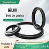 Borracha Dingqing Tipo Lbh Vedação de Óleo Hidráulica à Prova de Poeira Diâmetro Interno 11.2-230/Anel de Vedação à Prova de Poeira NBR