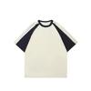 YANSANXIA camiseta de verão estampada estilo preppy retrô moderno masculina algodão solta manga curta marca de moda meia manga T402