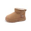 Botas de Neve Infantis Veludo Antiderrapante Quentes Sapatos de Neve para Meninas Sapatos de Inverno Novos 2025 Sapatos de Algodão para Exterior