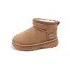 Botas de Nieve para Niñas, Forradas de Felpa, Antideslizantes, Zapatos de Nieve Calientes para Niños, Nuevos Zapatos de Invierno 2025, Zapatos de Algodón para Exteriores