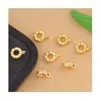 Zircón de Alta Retención de Color Espaciador Colgante de Tres Vías para Colgante Agujero Grande Espaciador Cuentas Espaciadoras Material de Cuentas Manuales DIY Accesorios de Joyería