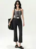 Pantalones de Yoga Nuevos para Mujer Primavera/Verano 2026, Ajustados para Correr, Entrenamiento, Deportes, Pantalones de Pierna Ancha, Cintura Alta, Levanta Glúteos, Fitness, Pantalones Acortados