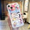 Bonito desenho animado 12 Snoopy para Apple 12promax capa de telefone iphone14 personalizado criativo 13 capa macia