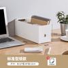 Caixa Organizadora de Mesa para Home Office Porta-Arquivos Organizador Caixa de Arquivos A4 Japonesa Caixa de Armazenamento Inclinada para Livros