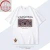 Merchandising de Genshin Impact Estilo Hu Tao Manga Corta Casual Holgada Juventud Estudiante Verano Media Manga Camiseta Ropa de Moda