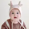 Chapéus de Bebê para Primavera e Outono, Estilo Fino Fofo e Adorável para Recém-Nascidos, Chapéus com Proteção para Orelhas para Meninas e Meninos, Chapéus para Recém-Nascidos