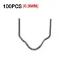100/500 PIEZAS Grapas Calientes Para Soldador de Plástico Máquina de Reparación de Plástico Automotriz Cable de Soldadura Máquina de Soldadura para Reparación de Parachoques de Coche