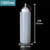 Botellas Dispensadoras de Apretar al por Mayor del Fabricante, Botellas de Apretar para Salsa de Tomate y Ensalada de Grado Alimenticio, Botellas de Apretar con Boquilla Puntiaguda para Salsa de Ostras, Botellas para Condimentos