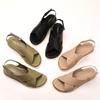 Sandalias Sencillas de Suela Gruesa para Mujer Verano Nuevo Conjunto Suela Suave Pies sin Cansancio Antideslizantes para la Playa Romana Zapatos de Mujer para Vacaciones
