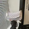 Bolso pequeño estilo vintage para mujer, nuevo modelo 2026, bolso de hombro de moda con estampado de moda y cadena, bolso de hombro y cruzado versátil