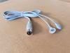 Cable de electrodo de botón gris 5p de uno a dos, de 2,5 m de largo