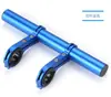 Extensor de quadro de bicicleta mountain bike suporte de extensão multifuncional suporte para ciclocomputador suporte para lanterna de liga de alumínio