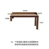 Escritorio de Madera Maciza para Ventana Saliente, Alféizar de Madera Maciza Convertido en Escritorio para Computadora, Uso Doméstico para Dormitorio, Niños y Estudiantes, Escritorio Largo para Escribir con Patas de Altura Ajustable