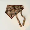 25 Bufandas Triangulares Nuevas con Cordones Estampado de Anacardo Leopardo Cortina de Asiento Accesorios de Pañuelo para la Cabeza Estilo Coreano Chal Retro para Mujer
