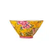 Cubo Tazón de Cerámica Esmaltada Jingdezhen Estilo de la Corte China de Gama Alta Tazón de Cerámica para Comer Tazón Japonés para Fideos Tazón Grande para Sopa