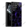 Funda de Cristal Fresca y Tecnológica para Samsung A16, Cubierta Protectora a Prueba de Golpes para S25 Ultra, Funda Protectora con Agujero de Precisión para S24