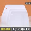 Raspador de Macarrão de Arroz de Fábrica, Raspador Plástico Trapezoidal, Ferramenta de Plástico PP para Assar, Cortador de Massa, Espátula para Bolo, Raspador de Farinha