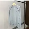 Alternativa asequible Primavera Otoño Unisex Deportes al Aire Libre Casual Cuello Redondo Estampado Ciclismo Moda Suéter Manga Larga Secado Rápido Camiseta Moderna