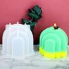 Molde de silicona para vela de queso variedad Zhongcheng DIY yeso ins Viento expansión piedra de incienso aromaterapia molde para vela molde para portavelas