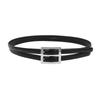 Nueva moda cinturón de doble hebilla para mujer cinturón casual decorativo para mujer con abrigo de vestir sello delgado para la cintura mujer al por mayor en stock