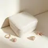 Caja de Joyería Portátil para Niñas, Anillos, Pendientes, Pulseras, Bolsa de Cosméticos a Prueba de Polvo, Dulce Caja de Almacenamiento para Bisutería