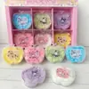 Comercio Exterior Transfronterizo Caja de Manzana Infantil Sanrio Pastillas de Flor de Jabón Pastillas de Jabón de Manos Coloridas Capibara Flor de Jabón de Disolución Instantánea