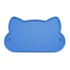 Tapete de Silicone para Pet Impermeável Antiderrapante Tapete de Alimentação Borda Elevada Tapete de Comida Tapete para Tigela de Gato e Cachorro Tapete de Comida para Gato