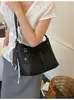 Transfronterizo 2025 Bolso Nuevo Moda Retro Conjunto de Dos Piezas Bolso Cruzado de Hombro Único para Mujer Textura Casual Bolso de Axila para Suegra