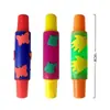 Herramientas de Pintura con Sello de Esponja para Niños, Pinceles de Esponja Herramientas de Estampado Eva, Pinceles de Pintura Graffiti DIY para Niños