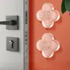 Almofada anti-colisão silenciosa para maçanetas de porta, previne colisões atrás da porta, traz boa sorte ao abrir a porta e é fácil de usar
