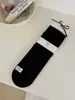 Calcetines finos de doble puntada para mujer, para otoño e invierno, adelgazantes, de longitud hasta la pantorrilla, estilo japonés, cálidos, de color liso, de algodón, largos, adecuados para zapatos Birkenstock