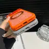 Funda Protectora de Lujo Ligero con Pedrería y Base Giratoria Adecuada para iPhone 18 Pro Max, Funda de Teléfono Transfronteriza de Lujo con Diamantes Completos 17
