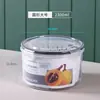 Caja de almacenamiento sellada y hermética para hojas de té secas, con una cesta coladora incorporada, apilable y adecuada para organizar y almacenar varios tipos de té, hierbas e ingredientes medicinales.; disponible para venta al por mayor transfronteriza