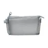 Bolsa de almacenamiento con cremallera, estuche de malla transparente creativo y simple, bolsa para papelería, bolsa de lápices para examen de estudiante, gran capacidad
