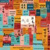 80 séries de texto de caligrafia antiga adesivos decorativos para material de diário manual adesivos para copo de água guitarra mala adesivos à prova d'água