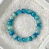 Pulseira Bodhi de Dunhuang Mais Vendida no TikTok com Contas Cilindricas de Corte Reto, Fio Único, Alto Teor de Óleo, Alta Densidade, Pulseira de Contas Budista Colecionável, Atacado de Fábrica