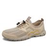 Zapatos Casuales para Hombre de Nuevo Tamaño Grande Transfronterizos Malla Hueca Transpirables Suaves de una Sola Capa Zapatos para Vadear al Aire Libre Montañismo