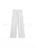Pantalones Rectos Lavados de Personalidad Tendencia Estilo Americano Transfronterizos Moda Callejera Sueltos Casuales de Pierna Ancha Largos Versátiles Unisex
