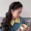 Diadema de Lazo de Año Nuevo, Corona Alta, Antideslizante, Accesorio para el Cabello de Terciopelo Rojo para Mujeres, Lujo de Gama Alta, Al por Mayor de una Pieza