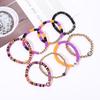 Pulsera Navideña de Halloween Transfronteriza Pulsera de Arcilla Suave Pulsera de Perlas de Colores Letras Fantasma Calabaza suit